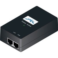 Ubiquiti POE-50-60W Gigabit Ethernet 50 V, Inyector PoE negro, Gigabit Ethernet, 10,100,1000 Mbit/s, Negro, CE, FCC, IC, UL, 50 V, 100 - 240 V