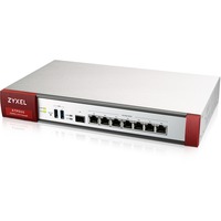 Zyxel ATP500 cortafuegos (hardware) Escritorio 2600 Mbit/s 2600 Mbit/s, 900 Mbit/s, 82,23 BTU/h, 529688,2 h, FCC Part 15 (Class A), CE EMC (Class A), C-Tick (Class A), BSMI, LVD (EN60950-1), BSMI, Alámbrico