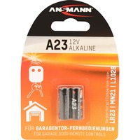 Ansmann 1510-0024 pila doméstica Batería de un solo uso LR32A Alcalino Batería de un solo uso, LR32A, Alcalino, 12 V, 2 pieza(s), Negro