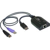 ATEN KA7169 tarjeta y adaptador de interfaz USB 2.0 negro, USB, USB 2.0, Negro, 56 mm, 91 mm, 21 mm