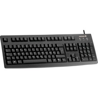 CHERRY Comfort keyboard USB, black, FR teclado Negro negro, black, FR, Alámbrico, USB, Negro