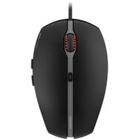 CHERRY GENTIX 4K ratón Oficina Ambidextro USB Óptico 3600 DPI negro, Ambidextro, Óptico, USB, 3600 DPI, Negro