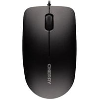CHERRY MC 1000 ratón Oficina Ambidextro USB tipo A Óptico 1200 DPI negro, Ambidextro, Óptico, USB tipo A, 1200 DPI, Negro