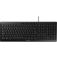 CHERRY STREAM teclado USB QWERTY Español Negro negro, Completo (100%), USB, Interruptor mecánico, QWERTY, Negro