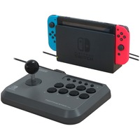 HORI Fighting Stick Mini Nintendo Switch, Palanca de mando negro