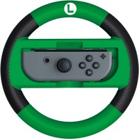 HORI Mario Kart 8 Deluxe Racing Wheel Luigi, Nintendo Switch Volante de carreras, Soporte verde/Negro, Nintendo Switch, Nintendo Switch, Volante de carreras, Verde, Caja