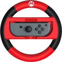 HORI Mario Kart 8 Deluxe Racing Wheel Mario, Nintendo Switch Volante de carreras, Soporte rojo/Negro, Nintendo Switch, Nintendo Switch, Volante de carreras, Rojo, Caja