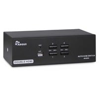 Inter-Tech AS-42HA HDMI interruptor KVM Negro, Switch KVM 1920 x 1440 Pixeles, Full HD+, Negro