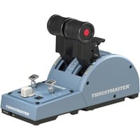 Thrustmaster TCA Quadrant Airbus Edition Negro, Azul USB Simulador de Vuelo Analógico/Digital PC, La válvula reguladora Azul-gris/Negro, Simulador de Vuelo, PC, Analógico/Digital, Alámbrico, USB, USB tipo A, USB Tipo C