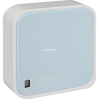 TP-Link TL-WR802N router inalámbrico Ethernet rápido Banda única (2,4 GHz) Azul, Blanco Wi-Fi 4 (802.11n), Banda única (2,4 GHz), Ethernet, Azul, Blanco, Enrutador portátil