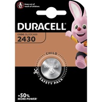 Duracell DL2430 Batería de un solo uso Litio Batería de un solo uso, Litio, 3 V, 1 pieza(s), 24,5 mm, 24,5 mm