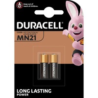 Duracell MN21 Batería de un solo uso Alcalino Batería de un solo uso, Alcalino, 12 V, 2 pieza(s), Negro, Oro, Plata, 7,4 g