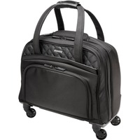 Kensington Maleta ejecutiva equilibrada con ruedas Contour™ 2.0 para portátiles — 15,6”, Carretilla negro, 6”, Maletín con ruedas, 39,6 cm (15.6"), 2,78 kg