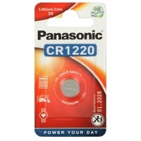 Panasonic CR1220 P 1-BL Panasonic Batería de un solo uso Litio Batería de un solo uso, CR1220, Litio, 3 V, 1 pieza(s), 35 mAh