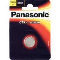 Panasonic CR2025 - LITHIUM COIN Alcalino 3V batería no-recargable plateado, Alcalino, 3 V, 1 pieza(s), 165 mAh, 2,3 g