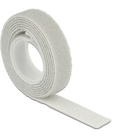 DeLOCK 18274 velcro Gris 1 pieza(s), Atacables gris, Gris, 13 mm, 1 m, 1 pieza(s), Bolsa de plástico