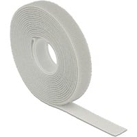 DeLOCK 18275 velcro Gris 1 pieza(s), Atacables gris, Gris, 13 mm, 3 m, 1 pieza(s), Bolsa de plástico
