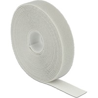 DeLOCK 18280 velcro Gris 1 pieza(s), Atacables gris, Gris, 20 mm, 5 m, 1 pieza(s), Bolsa de plástico