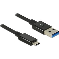 DeLOCK 1m USB 3.1 Gen 2 Type-C/Type-A cable USB USB 3.2 Gen 2 (3.1 Gen 2) USB A USB C Negro negro, 1 m, USB A, USB C, USB 3.2 Gen 2 (3.1 Gen 2), Macho/Macho, Negro
