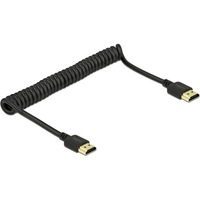 DeLOCK 84967 cable HDMI 1,5 m HDMI tipo A (Estándar) Negro negro, 1,5 m, HDMI tipo A (Estándar), HDMI tipo A (Estándar), 18 Gbit/s, Negro