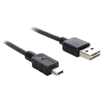 DeLOCK Cable USB A a Mini USB negro, USB 2.0, 83362