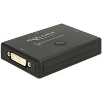 DeLOCK DVI Conmutadores de vídeo, DVI Switch negro, DVI, Negro, De plástico, 3840 x 2160 Pixeles, 820 mm, 620 mm