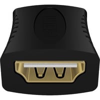 ICY BOX IB-CB005 HDMI Negro, Embrague negro, HDMI, HDMI, Negro