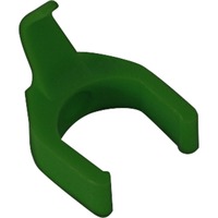 Patchsee PK-C-VS-PC organizador de cables Verde 50 pieza(s), Clip verde oscuro, De plástico, Verde