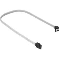 Sharkoon 0.6m, 2xSataIII cable de SATA 0,6 m SATA 7-pin Blanco blanco, 2xSataIII, 0,6 m, SATA III, SATA 7-pin, SATA 7-pin, Macho/Macho, Blanco