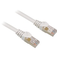 Sharkoon 1.5m Cat.6 S/FTP cable de red Blanco 1,5 m Cat6 S/FTP (S-STP) blanco, 1,5 m, Cat6, S/FTP (S-STP), RJ-45, RJ-45