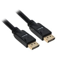 Sharkoon Cable DisplayPort 1.3 (conector > conector) 4K negro