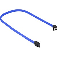 Sharkoon SATA 3 cable de SATA 0,45 m SATA 7-pin Negro, Azul azul, 0,45 m, SATA III, SATA 7-pin, SATA 7-pin, Macho/Macho, Negro, Azul