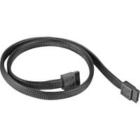 SilverStone SST-CP07 cable de SATA 0,5 m Negro negro, Minorista