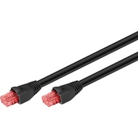 goobay 55436 cable de red Negro 40 m Cat6 U/UTP (UTP) negro, 40 m, Cat6, U/UTP (UTP), RJ-45, RJ-45