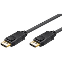 goobay 65923 cable DisplayPort 2 m Negro negro, 2 m, DisplayPort, DisplayPort, Macho, Macho, 3840 x 2160 Pixeles