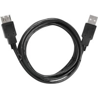 goobay 68904 cable USB 3 m USB 2.0 USB A Negro, Cable alargador negro, 3 m, USB A, USB A, USB 2.0, 480 Mbit/s, Negro