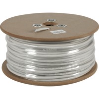 goobay 93955 cable de red Gris 100 m Cat6 gris, 100 m, Cat6