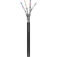 goobay CAT 6 S/FTP 100m cable de red Negro Cat6 S/FTP (S-STP) negro, 100 m, Cat6, S/FTP (S-STP)