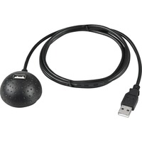 goobay USB Verl AA 150 MA. HiSpeed 2.0 1.5m cable USB 1,5 m USB A Negro, Cable alargador negro, 1,5 m, USB A, USB A, Macho/Hembra, Negro