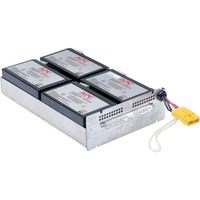 APC RBC24 batería para sistema ups Sealed Lead Acid (VRLA) Sealed Lead Acid (VRLA), Negro, 2,59 kg, 68,6 x 152,4 x 94 mm, 0 - 40 °C, 0 - 95%, Minorista