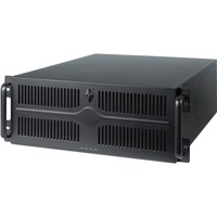 Chieftec UNC-411E-B-OP carcasa de ordenador Estante Negro, Servidor de vivienda negro, Estante, Servidor, Negro, ATX, EATX, micro ATX, SECC, 14 cm