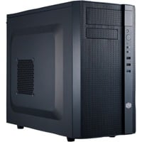 Cooler Master N200 Mini-Tower Negro, Cajas de torre negro, Mini-Tower, PC, De plástico, Acero, Negro, Micro ATX,Mini-ITX, Hogar / Oficina