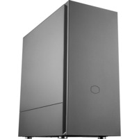 Cooler Master Silencio S600 Midi Tower Negro, Cajas de torre negro, Midi Tower, PC, Negro, ATX, micro ATX, Mini-ITX, Plástico, Acero, 16,7 cm