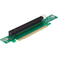 DeLOCK Riser PCIe x16 tarjeta y adaptador de interfaz Interno, Tarjeta de ampliación PCIe, PCIe, PC, PC, Alámbrico, 1U