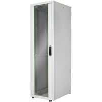 Digitus Armario de red de la serie Dynamic Basic - 600 x 800 mm (an. x pr.), Armario IT gris claro, Rack o bastidor independiente, 600 kg, Gris
