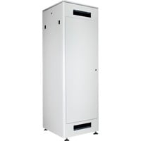 Digitus Armario de red de la serie Unique - 600 x 600 mm (an. x pr.), Armario IT gris claro, Rack o bastidor independiente, 800 kg, Gris