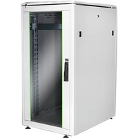 Digitus Armario de red de la serie Unique - 600 x 800 mm (an. x pr.), Armario IT gris claro, Rack o bastidor independiente, 22U, 800 kg, Gris