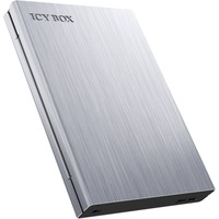 ICY BOX IB-241WP Carcasa de disco duro/SSD Antracita, Plata 2.5", Caja de unidades plateado, Carcasa de disco duro/SSD, 2.5", SATA, Serial ATA II, Serial ATA III, 5 Gbit/s, Hot-swap, Antracita, Plata