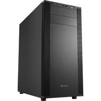 Sharkoon M25-V Midi Tower Negro, Cajas de torre negro, Midi Tower, PC, Negro, ATX, micro ATX, Mini-ITX, Metal, 16,7 cm