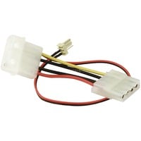 Sharkoon Sharkoon adaptador 4pin-3pin negro/Rojo